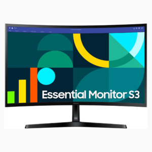 Samsung S3 Essemtial Curved 68.58 cm (27 inch) Curved Full HD VA Panel Gaming Monitor