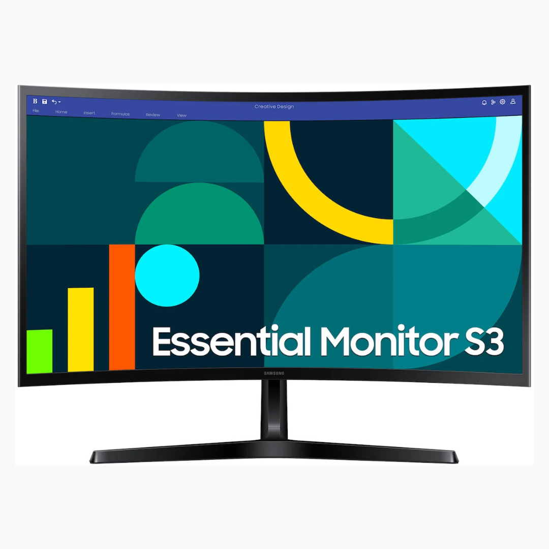 Samsung S3 Essemtial Curved 68.58 cm (27 inch) Curved Full HD VA Panel Gaming Monitor